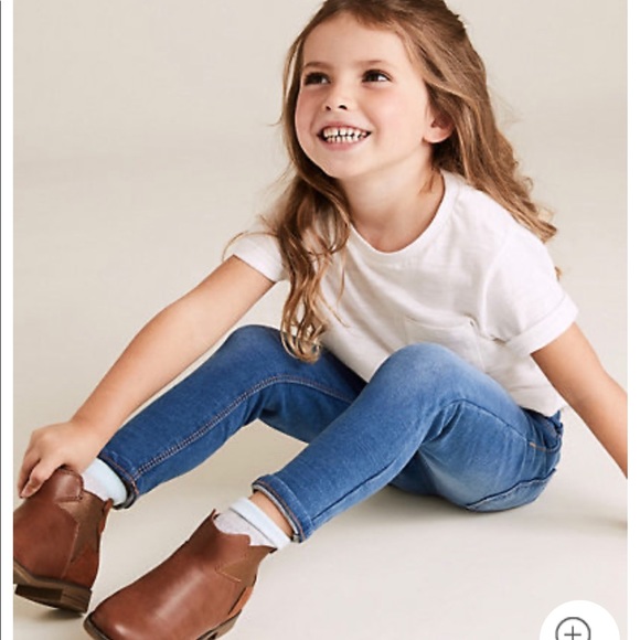 Marks and Spencer Denim Jeggings 4-5T - Picture 3 of 7